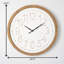 Très grande horloge murale 24,5 po