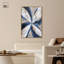 «White and Blue Blossom I», art abstrait indigo par Art Remedy-107412922-107412925