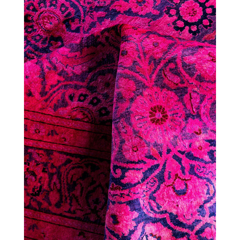 Klementina One-of-a-Kind 4' 2" X 6' 3" Hand Knotted Area Rug