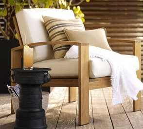 Outdoor Teak Lounge Chair