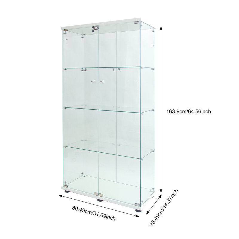 Display Cabinet, White