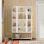Grande vitrine en fer avec porte en verre et lumières DEL Armoire vitrée en acier pour objets de collection-130073248