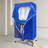 OUKANING High Efficiency Portable Travel Electric Dryer Blue