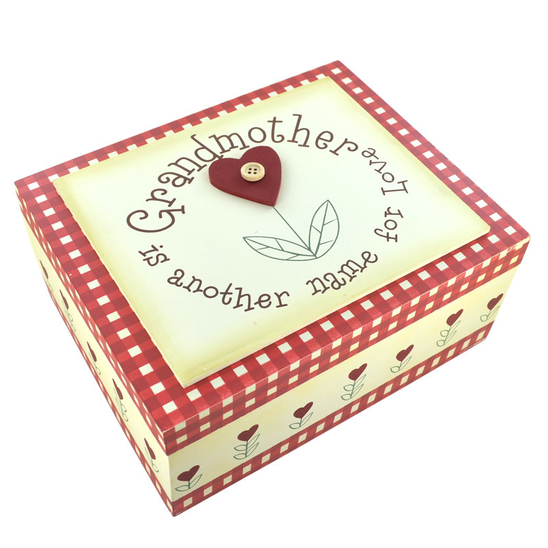 Aalin Handmade Wooden Memory Box