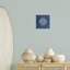 Clam Shell on Blue Wall Plaque Art by Jetty Home, LLC