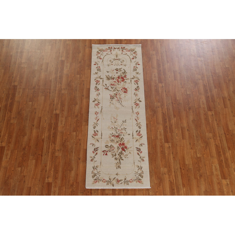 Wool Floral Indoor Rug