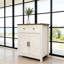 Armoire de rangement à portes de grange à grain supérieur avec buffet et bar pour la cuisine et le salon-1004877572