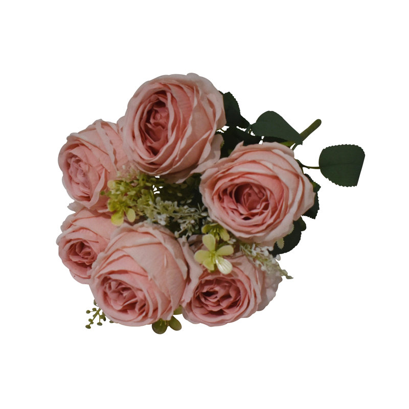 Bouquet de fausses choux roses, Mauve clair