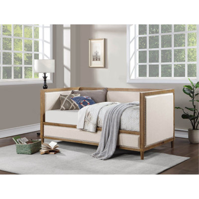 Lit de jour en tissu rembourré 1pc