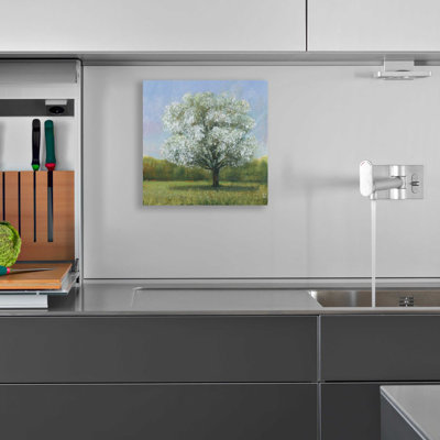 «Spring Blossom Tree II» par Tim O'Toole, art mural en verre acrylique