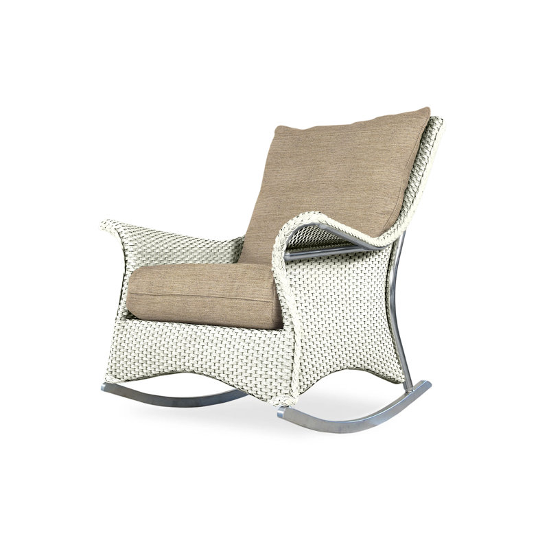 Mandalay Outdoor Chair, Loveboat Saffron, Hickory