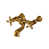 Unlacquered Polished Brass
