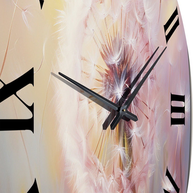 Horloge murale Belchers, Médium