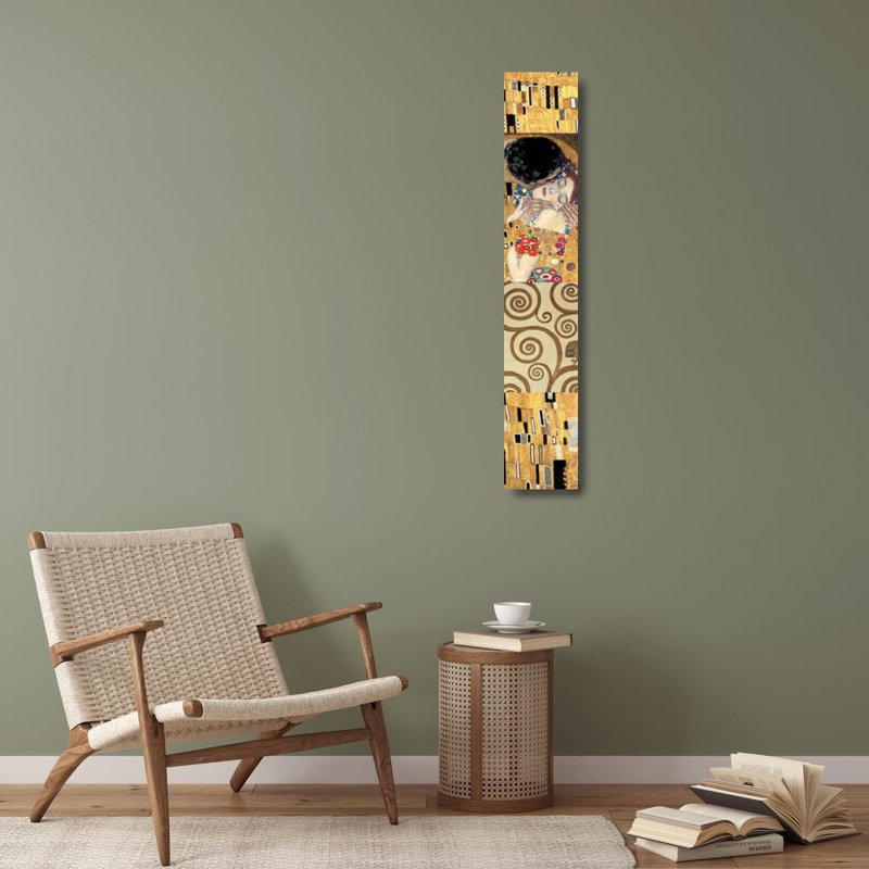 «Lark Manor ™ Klimt, Gustav Gallery, art sur toile tendue: panneau Klimt II, H 40 po x l 10 po