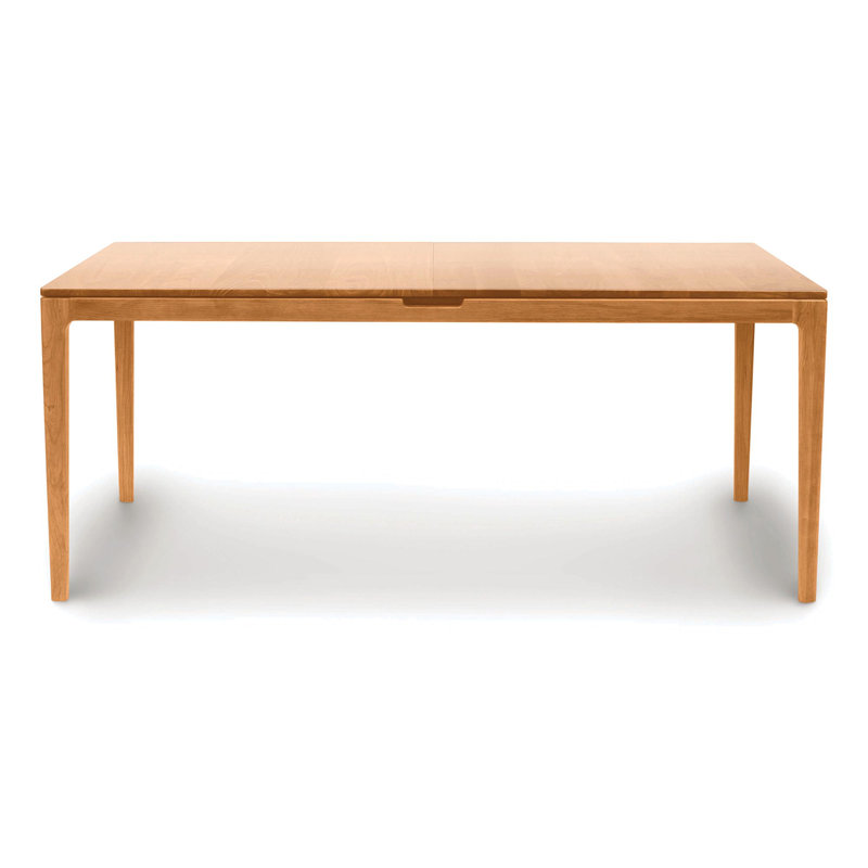 Lisse Dining - Extension Table - easystow extension and 39" leaf storage, 30" H x 72" L x 42" W, Natural Cherry