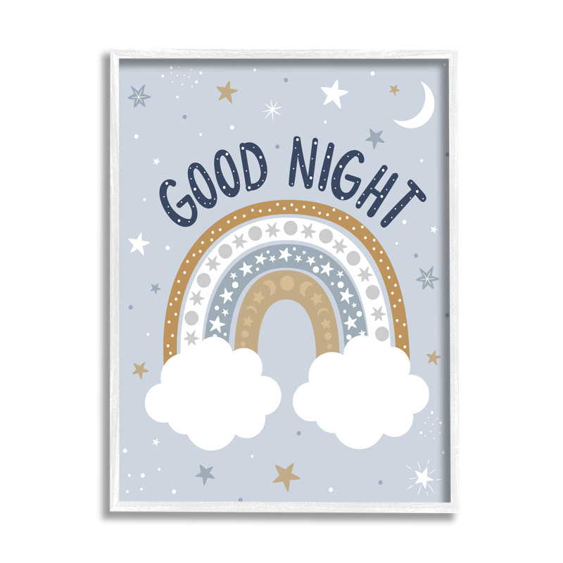 Good Good, H 24 po x l 30 po, Giclée encadrée blanc bord de mer