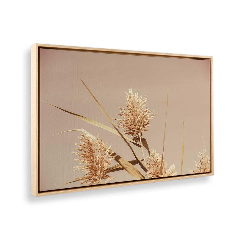 Champ d'or, Cadre américain en érable flottant, H 8,75 po x l 12,75 po x P 1,75 po