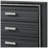 Haiden Weathered Black Finish Chest-1693568448