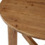 Round Solid Wood Dining Table