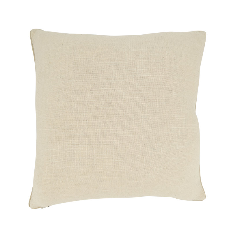 Beautifully Embroidered Poly Filled Pillow, Sans insert de coussin