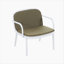 Fauteuil club d'extérieur en polypropylène Luna, ensemble de 2-201573461