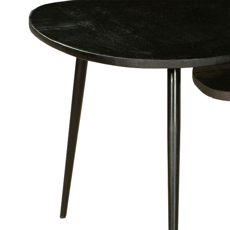 Drift Set of 3 Nesting Tables - Black