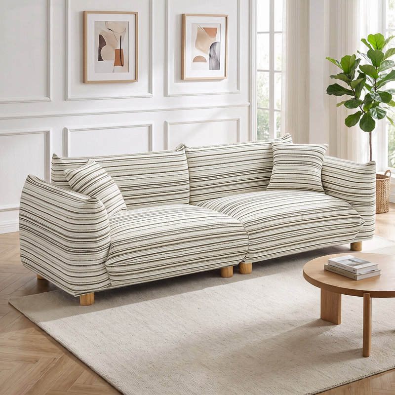 Canapé Atis, Dune Stripe Boucle
