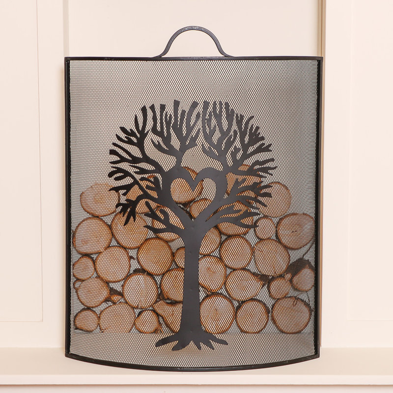 Alisa Iron Fireplace Screen