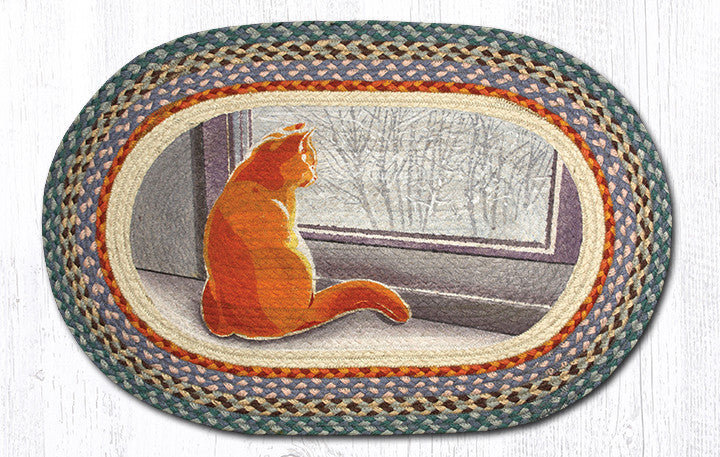  OP-250 Winter Cat Oval Patch 20"x30"