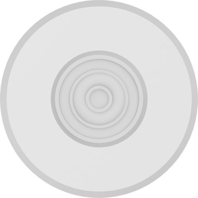 Standard Grayson Bullseye Rosette with Beveled Edge