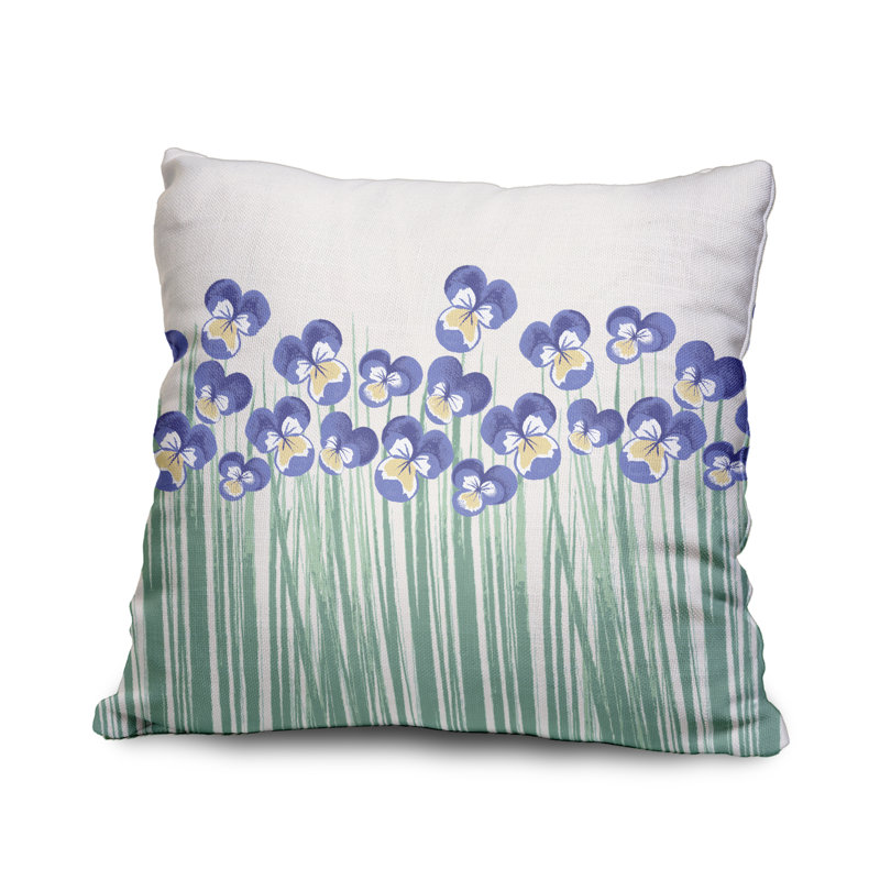  Housse et insert de coussin extérieur d'extérieur, Violet, 20 po X 20 po