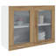 Hanging Glass Cabinet Lyon 80x31x60 cm Engineered Wood-922098560