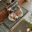 Sets of 2 Comfort Boho Vintage Floral Sink Rug-895663155-895663153