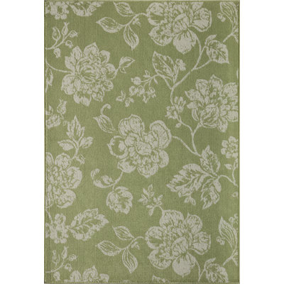 Tapis vert / blanc Kofi