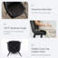 47.5cm H Upholstered Metal Upholstered Back Side Chair-727930430-733426183
