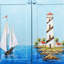 Armoire bleue style campagne américaine