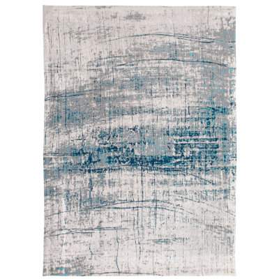 Mad Men Griff Bronx Azurite Recycled P.E.T Area Rug