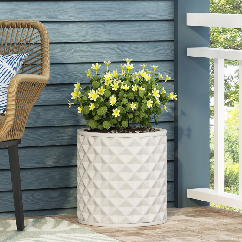 Eisenhart Handmade Pot Planter, 15.75" H x 15.75" W x 1" D