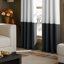Panneau de rideau simple semi-transparent avec œillets Curtainworks Kendall-36905217-24032029