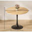 Table bistro ronde 24 po Mid-Century Tulip Modern-900967221
