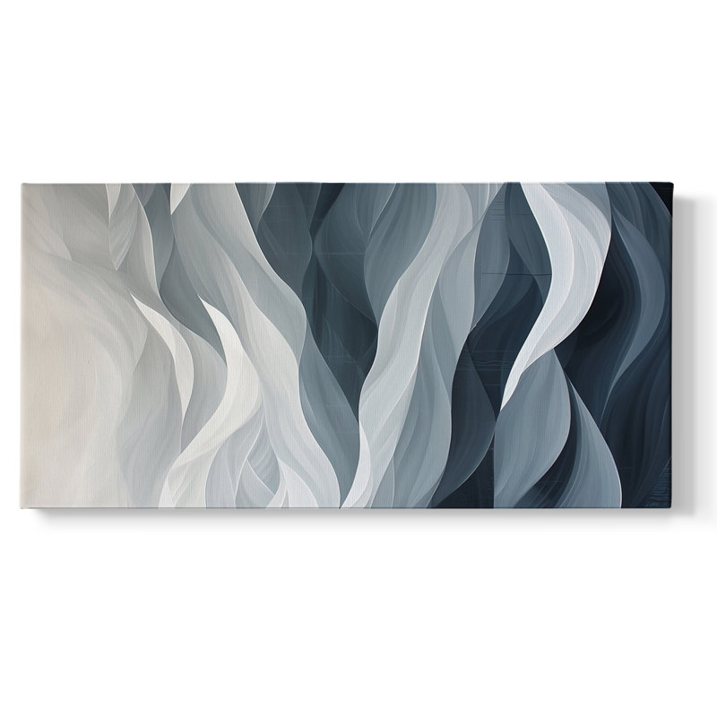 Abstract Series 4 #XCVIII-Gallery Wrapped Canvas, 20" H x 40" W