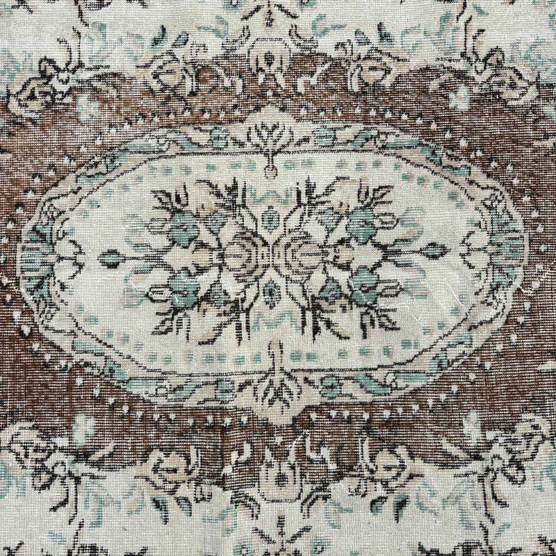 Tapis en laine beige élégant Elegant