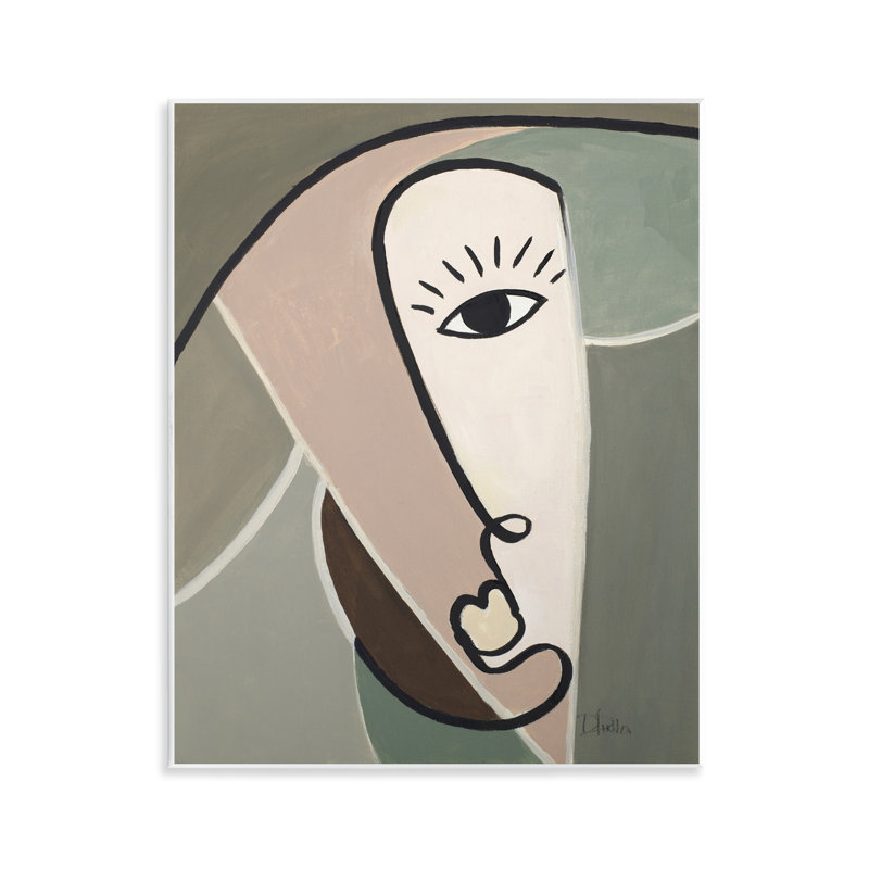 «Boho Cubism Face» par Patricia Pinto