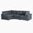Upholstered Sofa with USB Charge Ports,Wireless Charging and Bluetooth Speaker in Arm