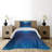Hypnotic Coastal Polyester Coverlet