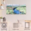 Ensemble de 3 panneaux muraux - Meredith Howse «Iris River», art mural sur toile pour le salon, la chambre à coucher ou le bureau -126122046