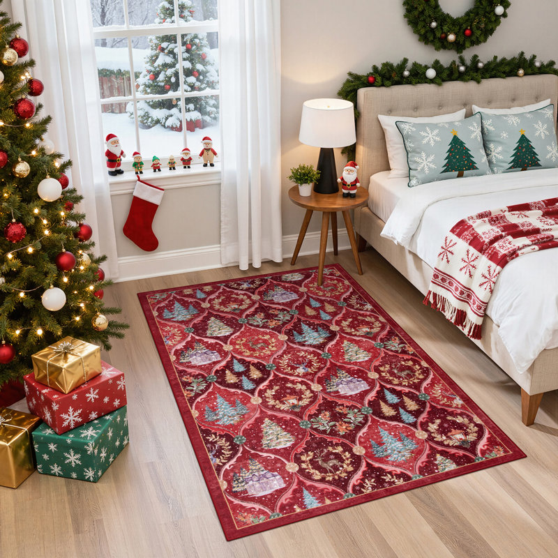 Tapis de Noël Laraven, Rectangle 5 pi x 7 pi