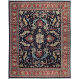 Indo One-of-a-Kind 12'2" X 15' Hand Knotted Area Rug