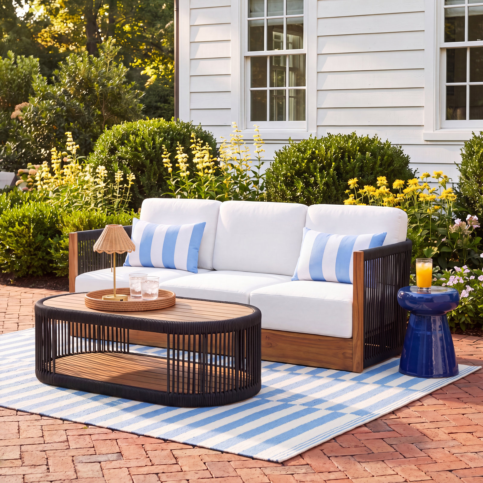 Aniston 3-Person Sunbrella® Patio Seating Group