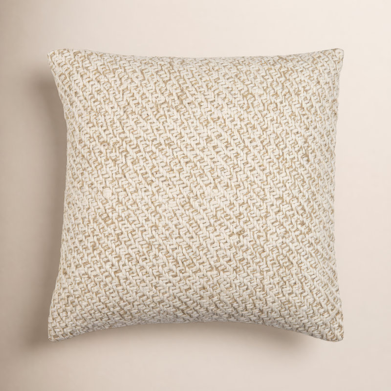 Dason Throw Square Pillow, 18" x 18", Down